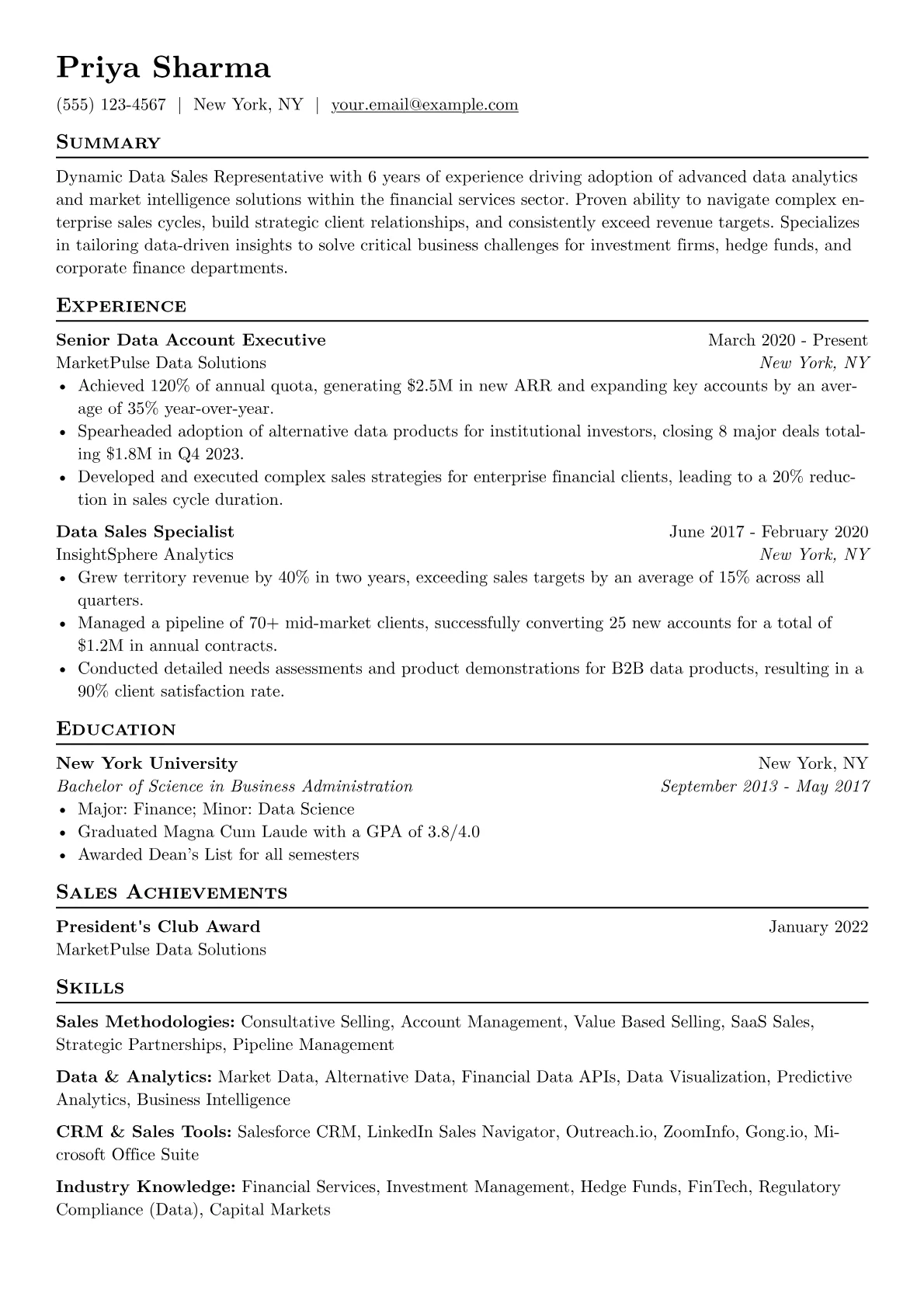 Financial Services version - Page 1