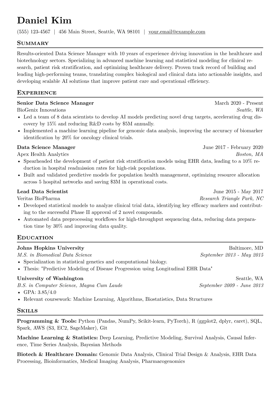 Data Science Manager H version - Page 1