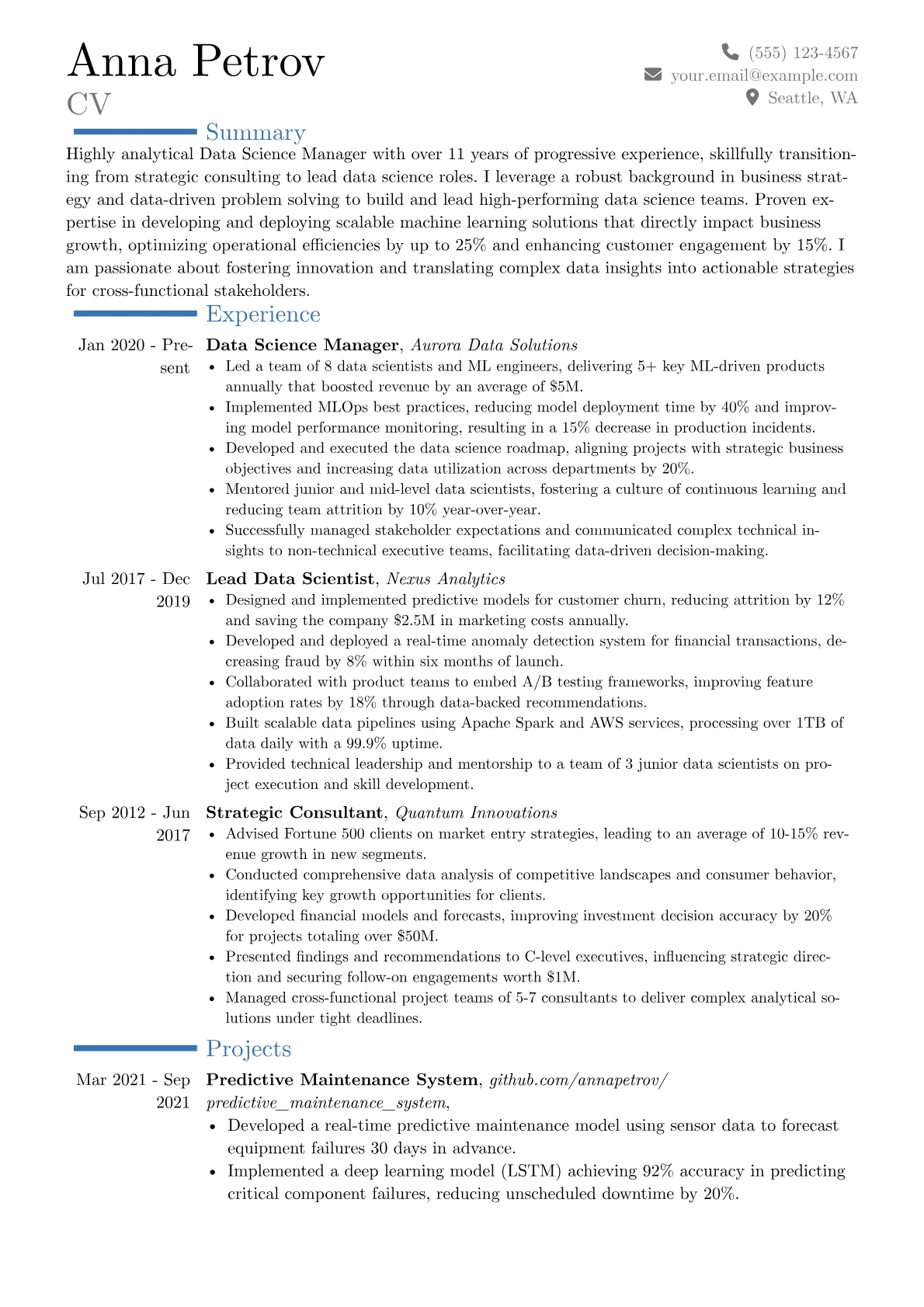 Career changer version - Page 1