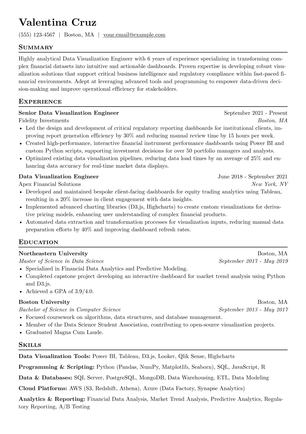 Data Visualization version - Page 1
