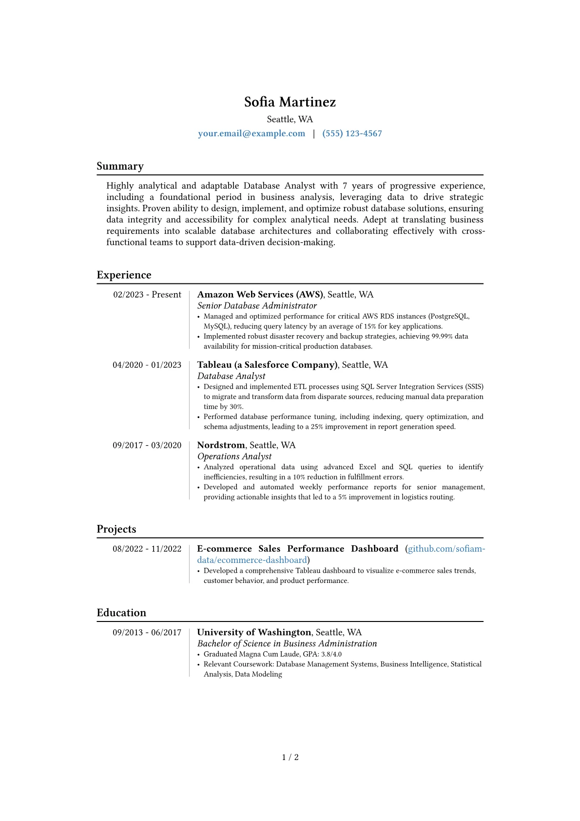 Career changer version - Page 1