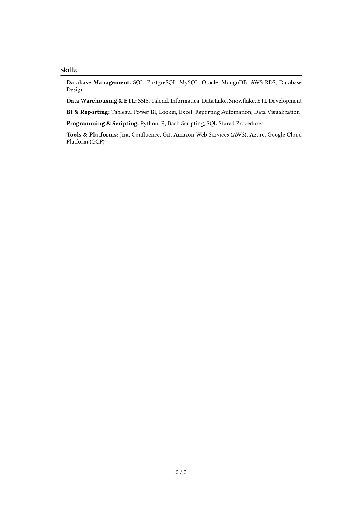 Career changer version - Page 2