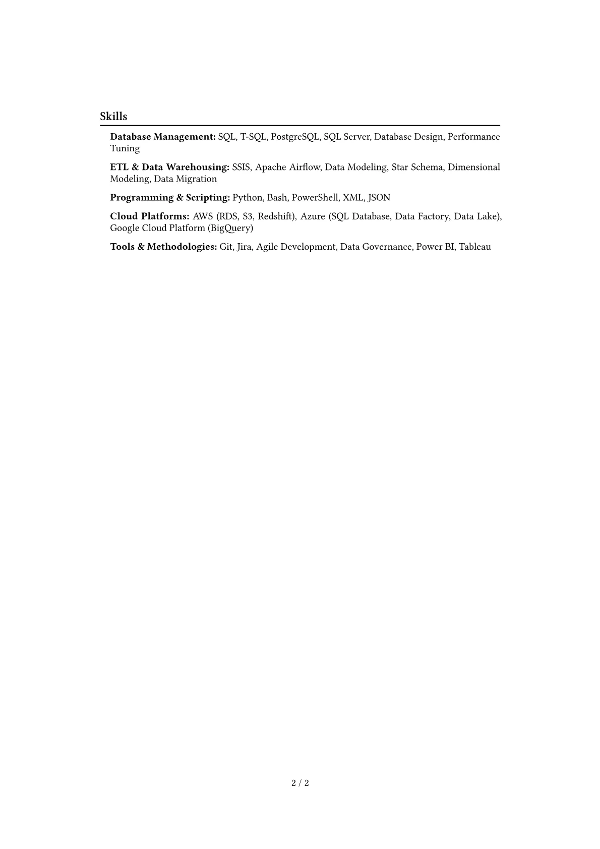 Career changer version - Page 2