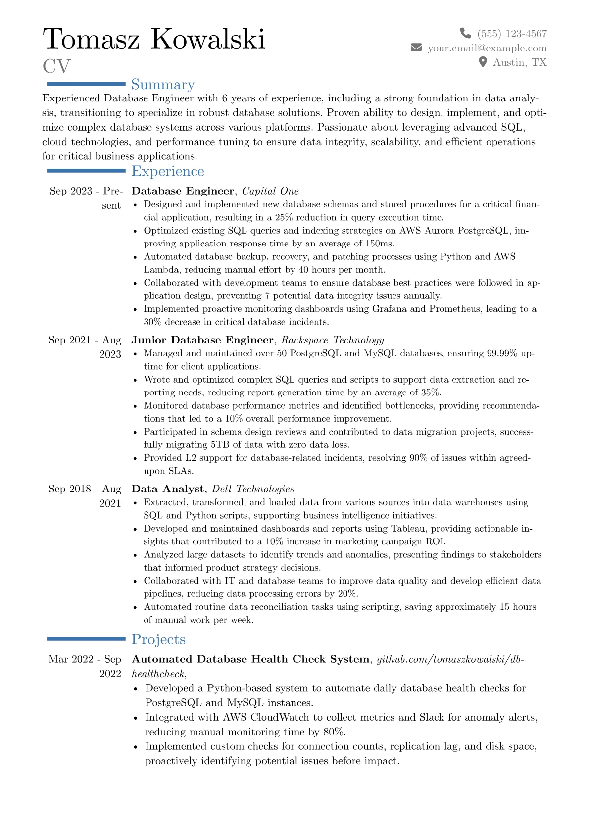 Career changer version - Page 1