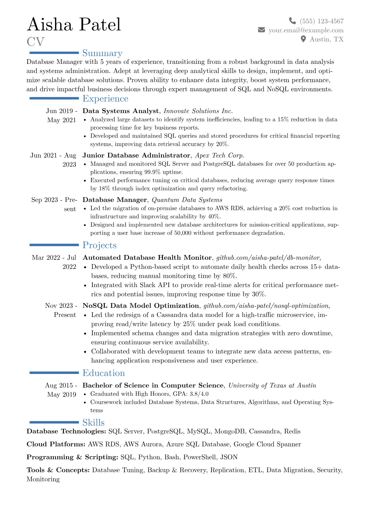 Career changer version - Page 1