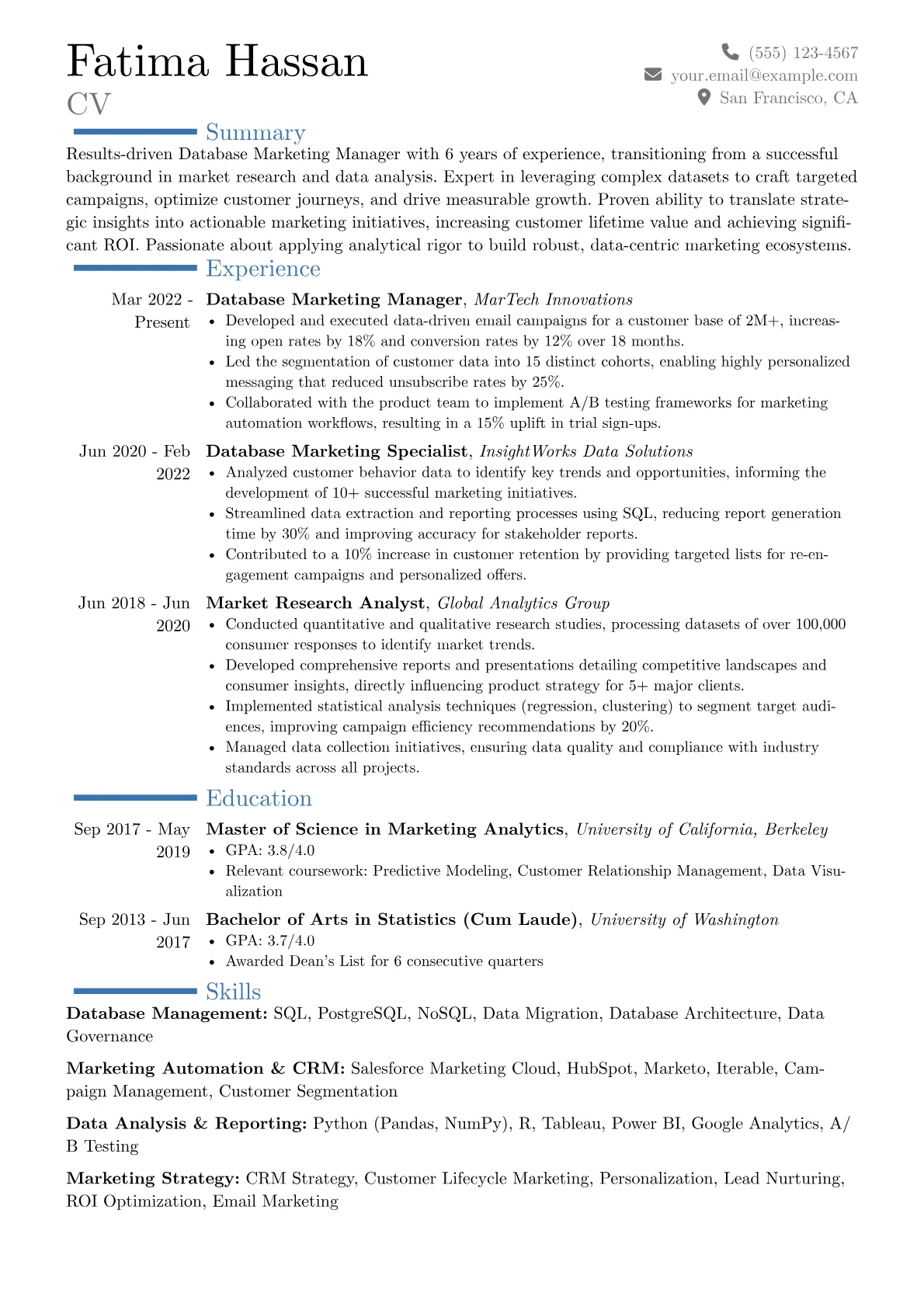 Career changer version - Page 1