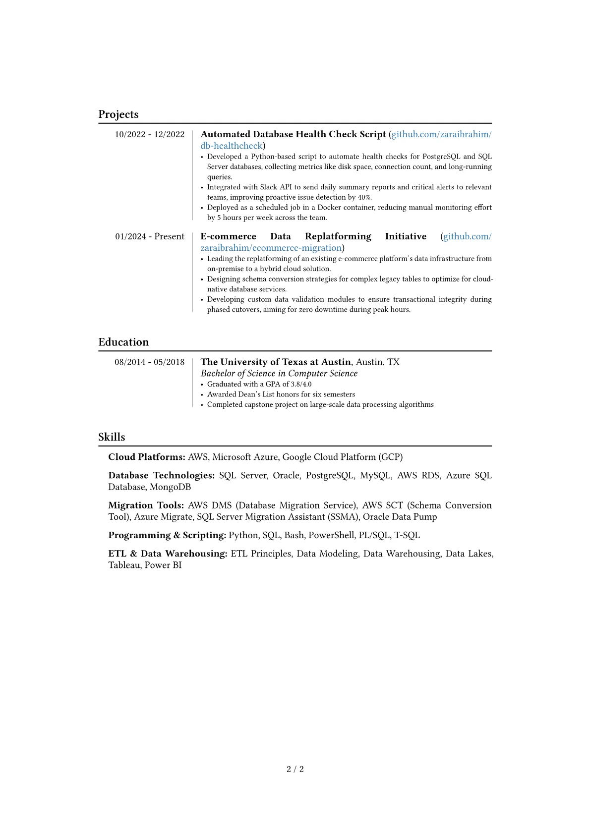 Career changer version - Page 2