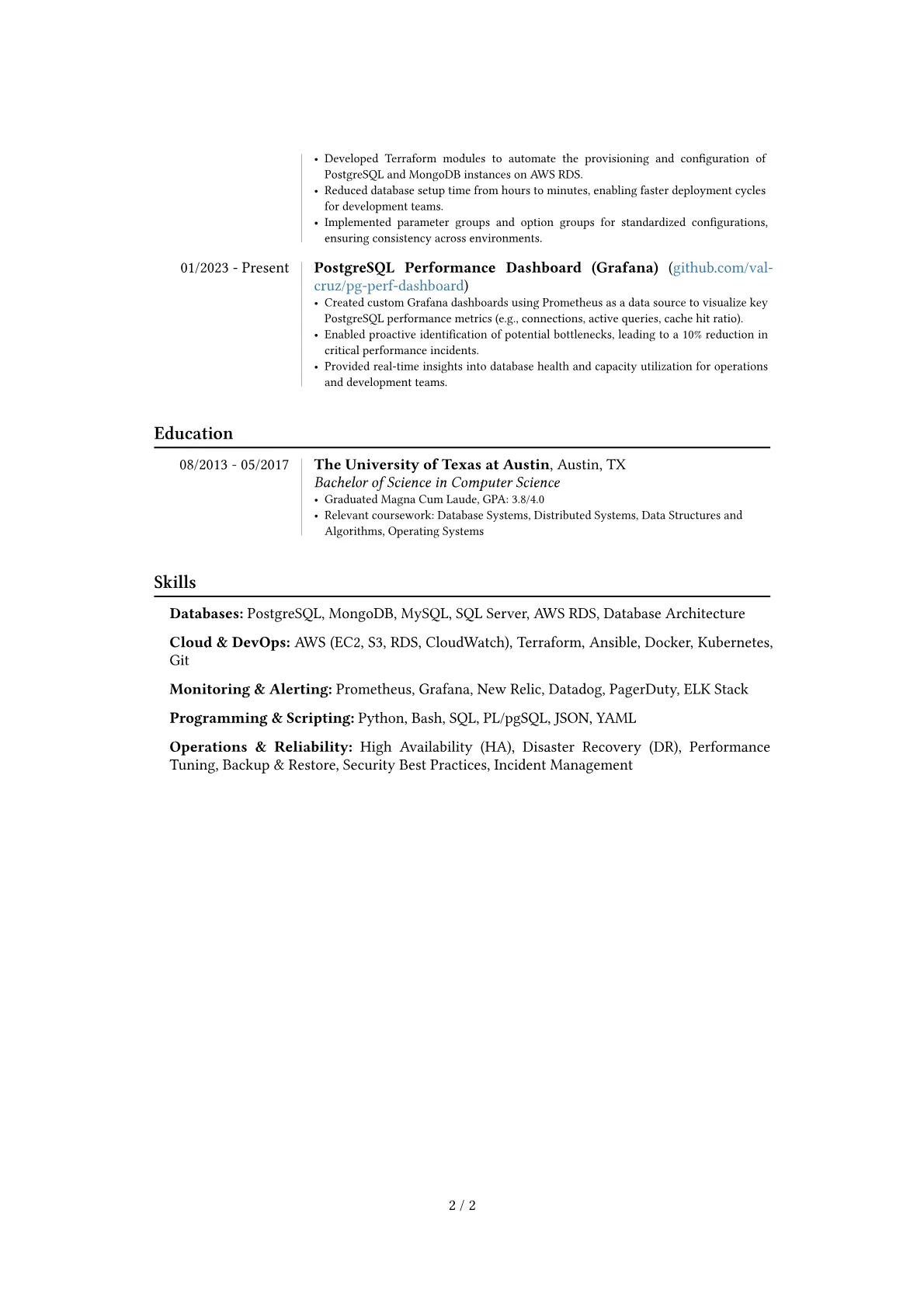 Career changer version - Page 2