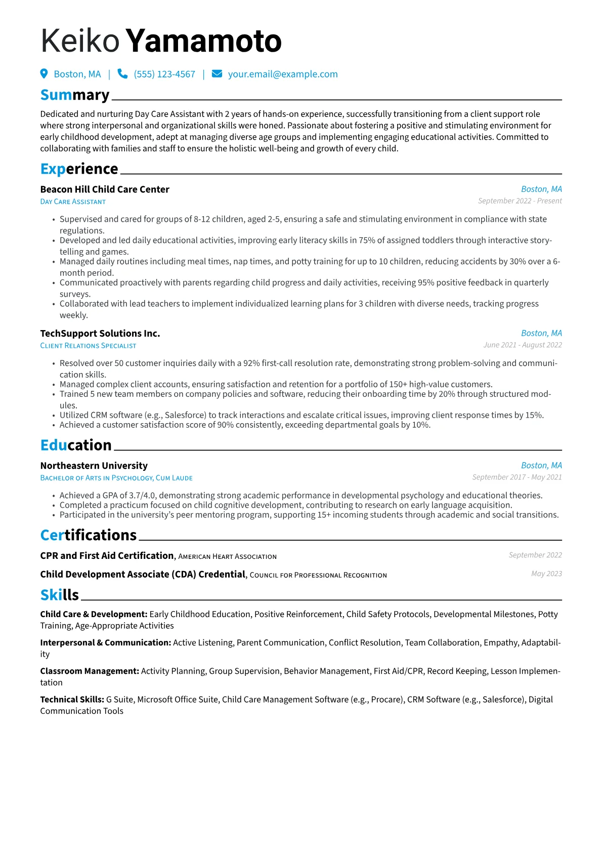 Career changer version - Page 1