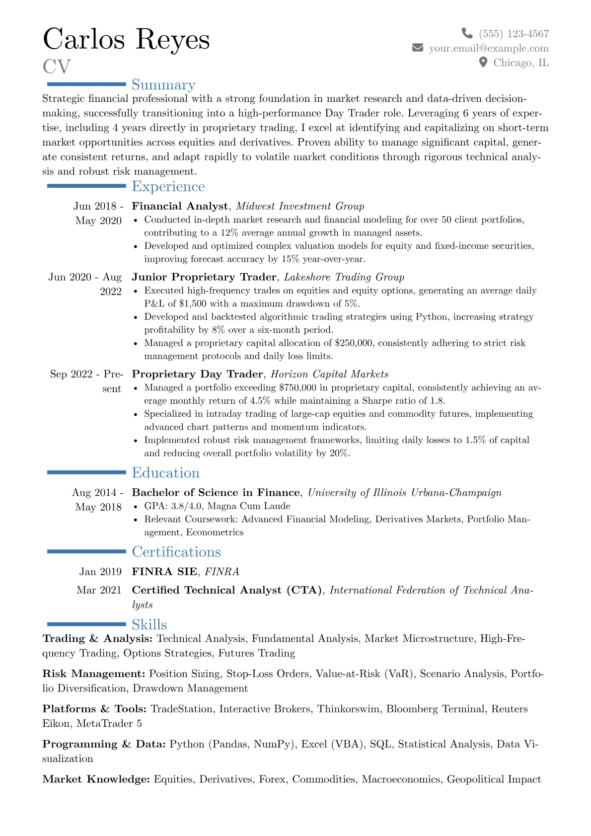 Career changer version - Page 1
