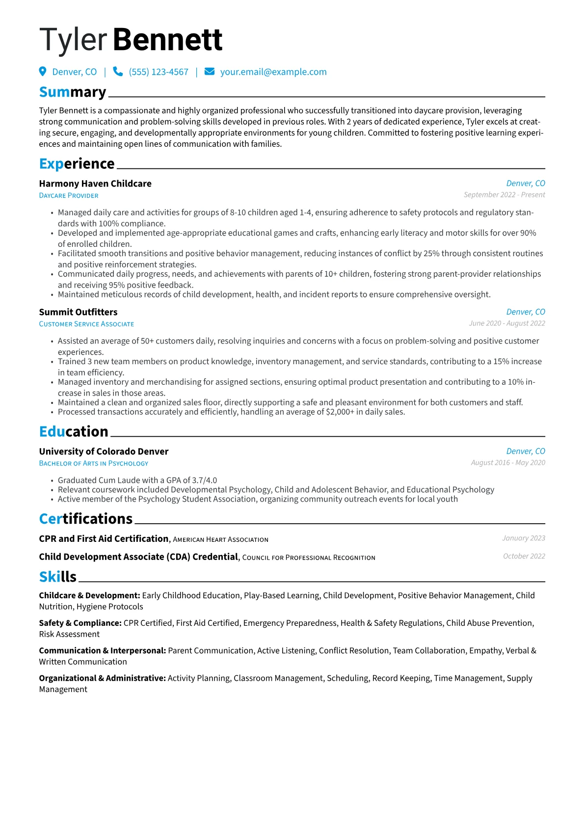 Career changer version - Page 1