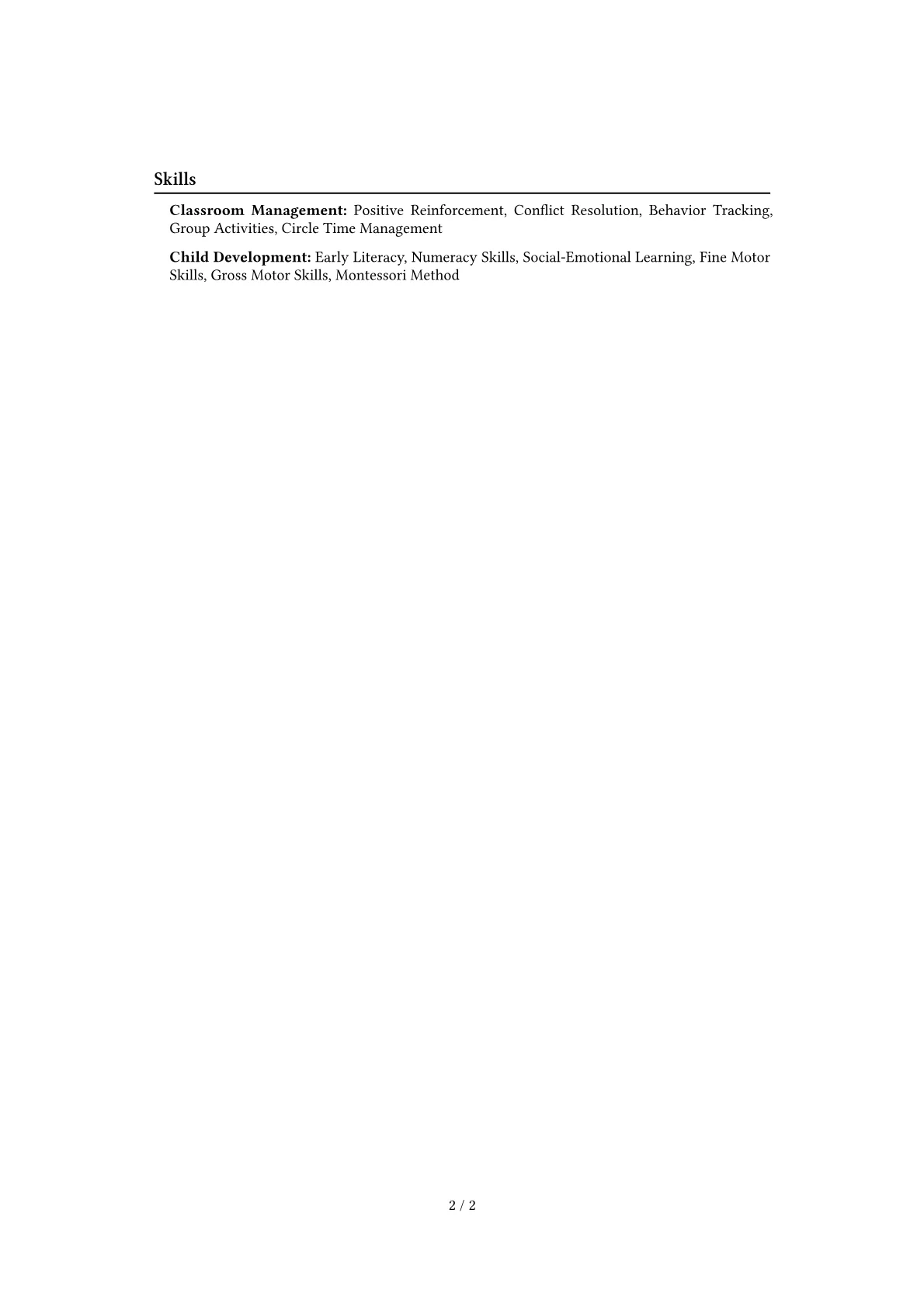 Career changer version - Page 2