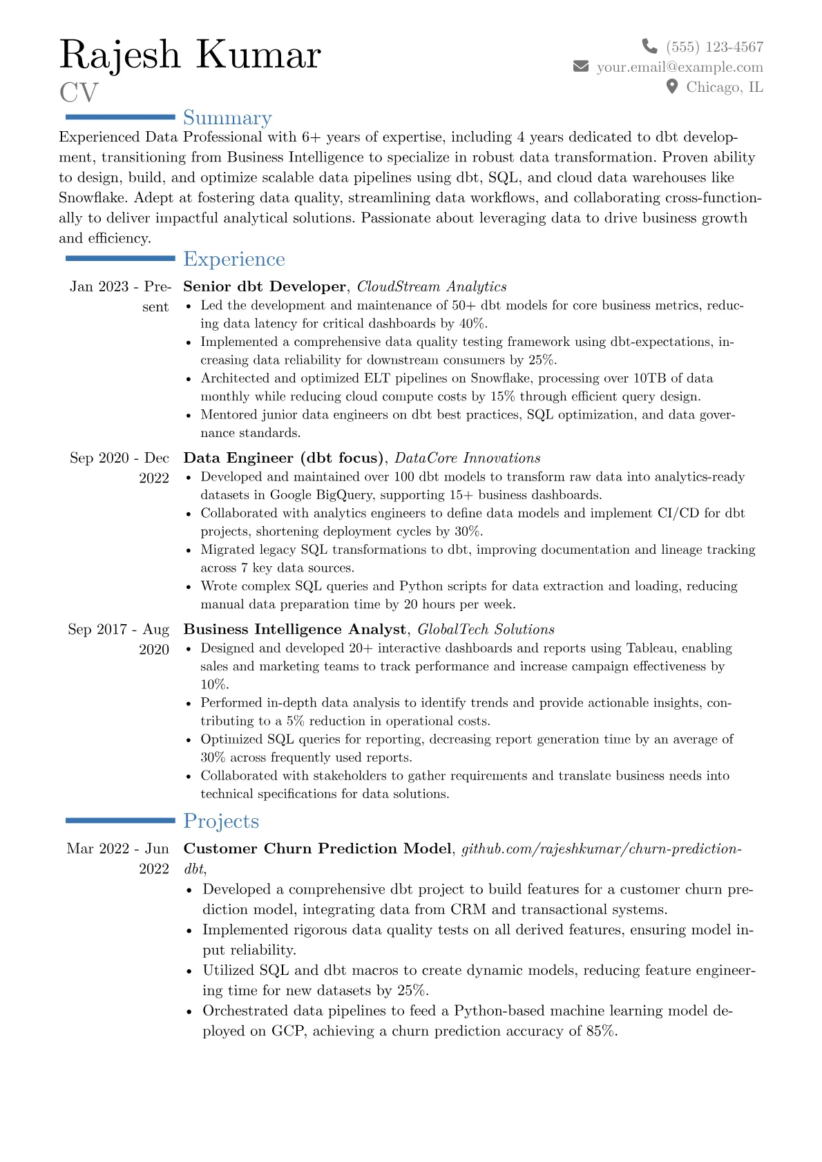 Career changer version - Page 1
