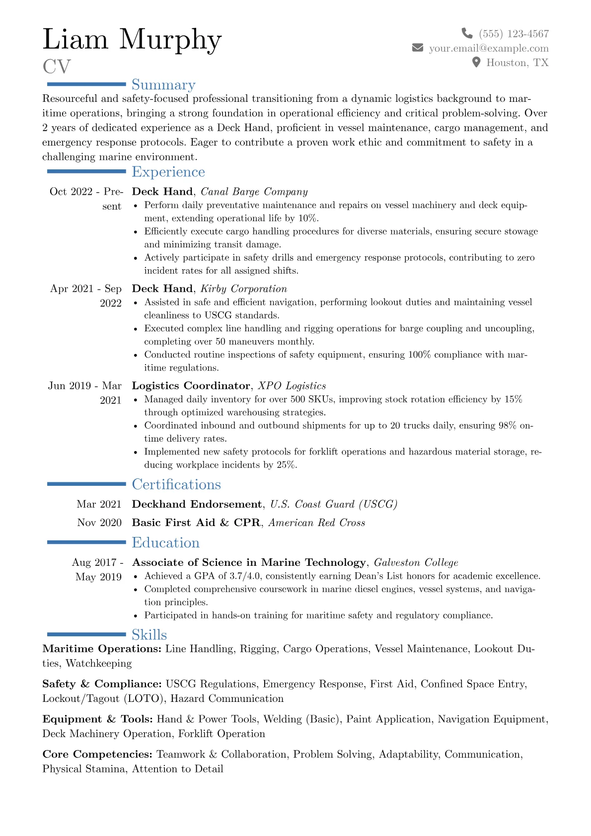 Career changer version - Page 1