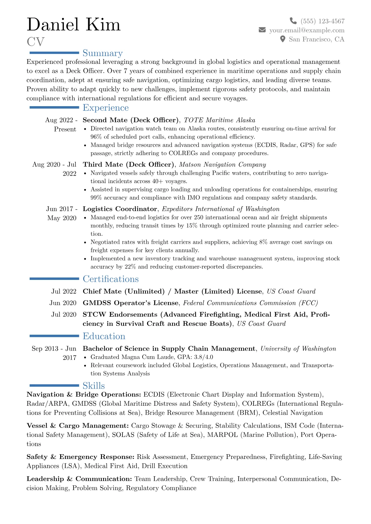Career changer version - Page 1