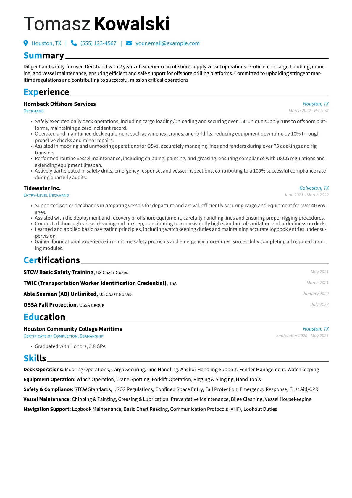 Offshore Support version - Page 1