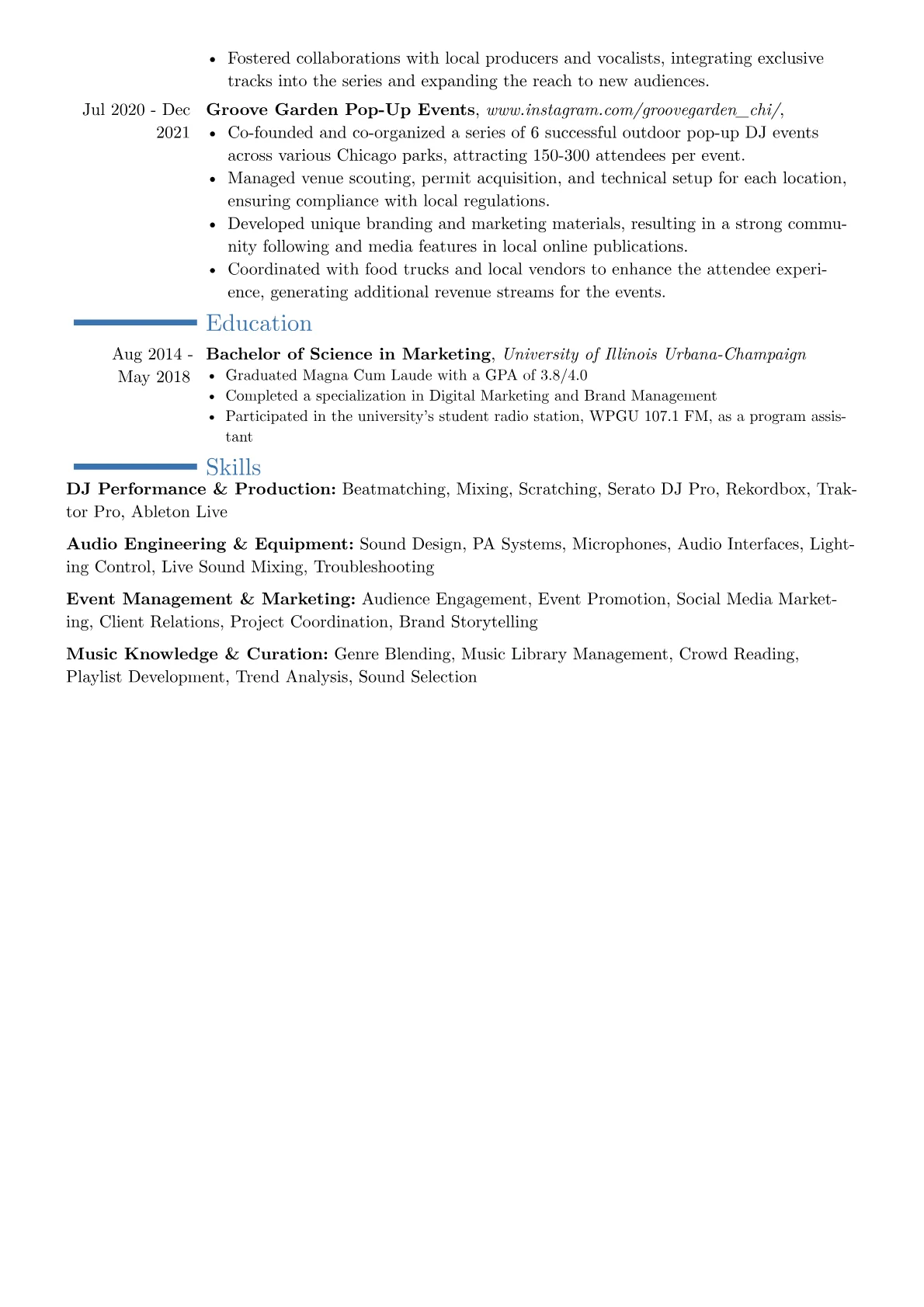 Career changer version - Page 2
