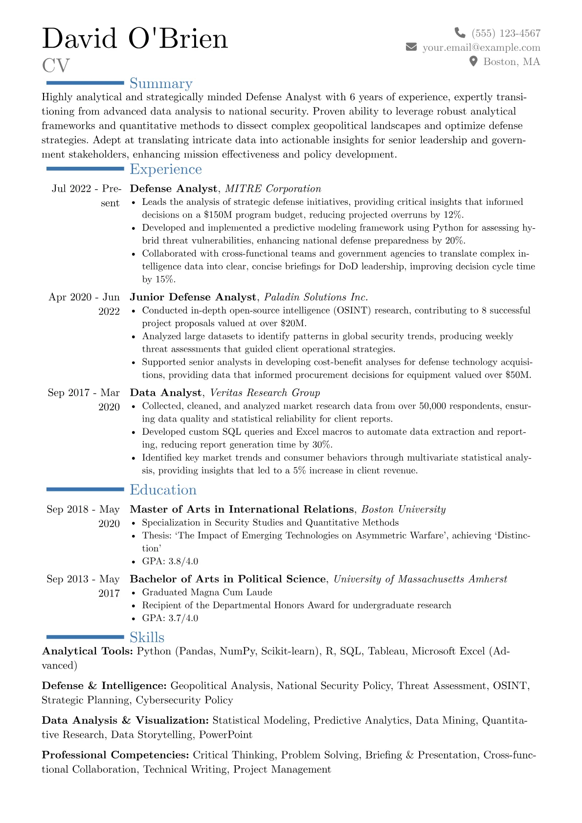 Career changer version - Page 1