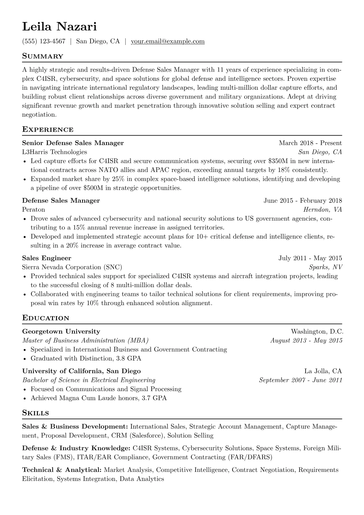 International C4ISR version - Page 1