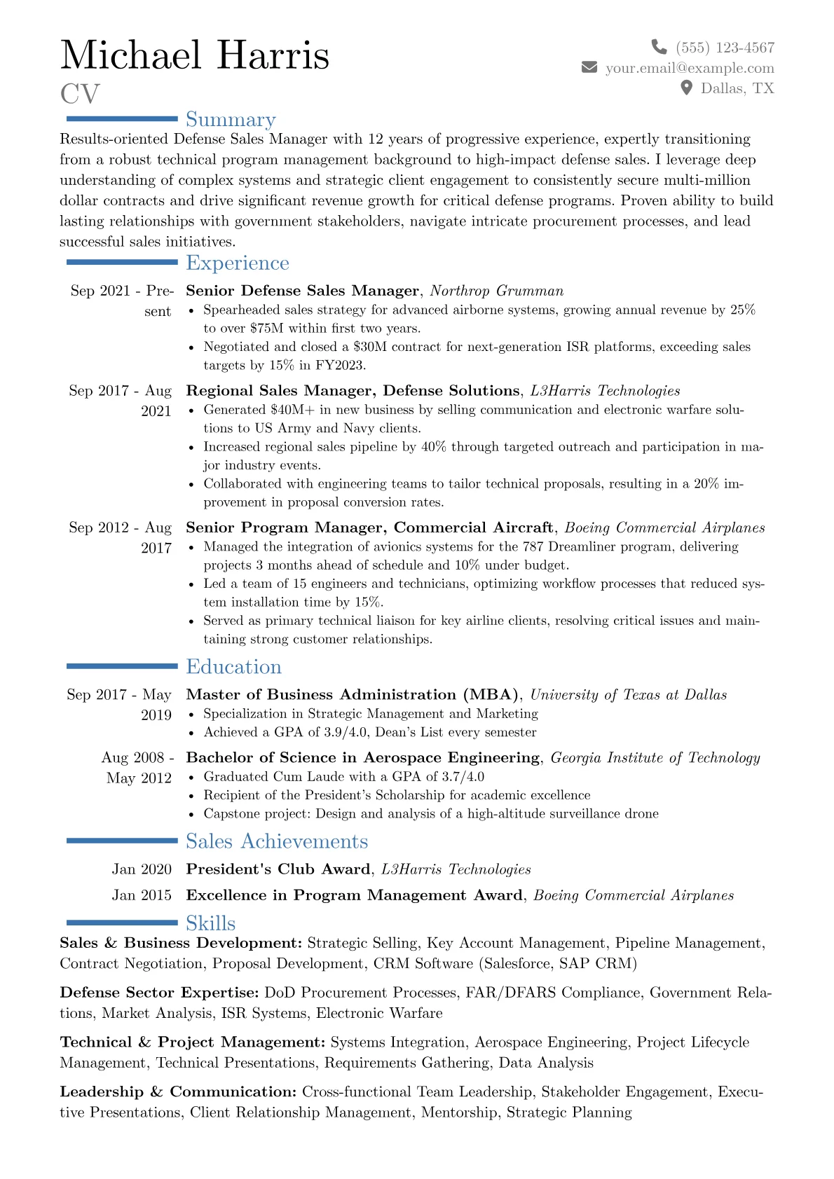 Career changer version - Page 1
