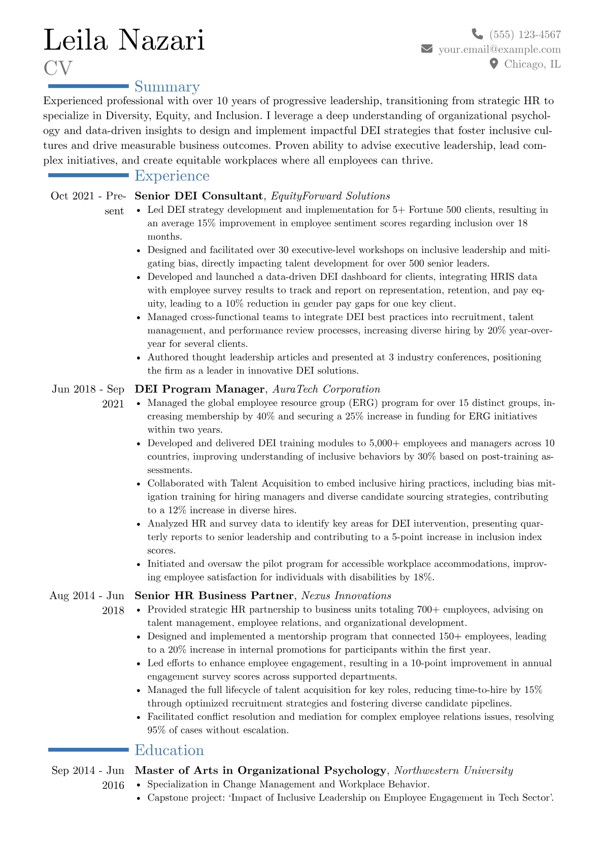 Career changer version - Page 1