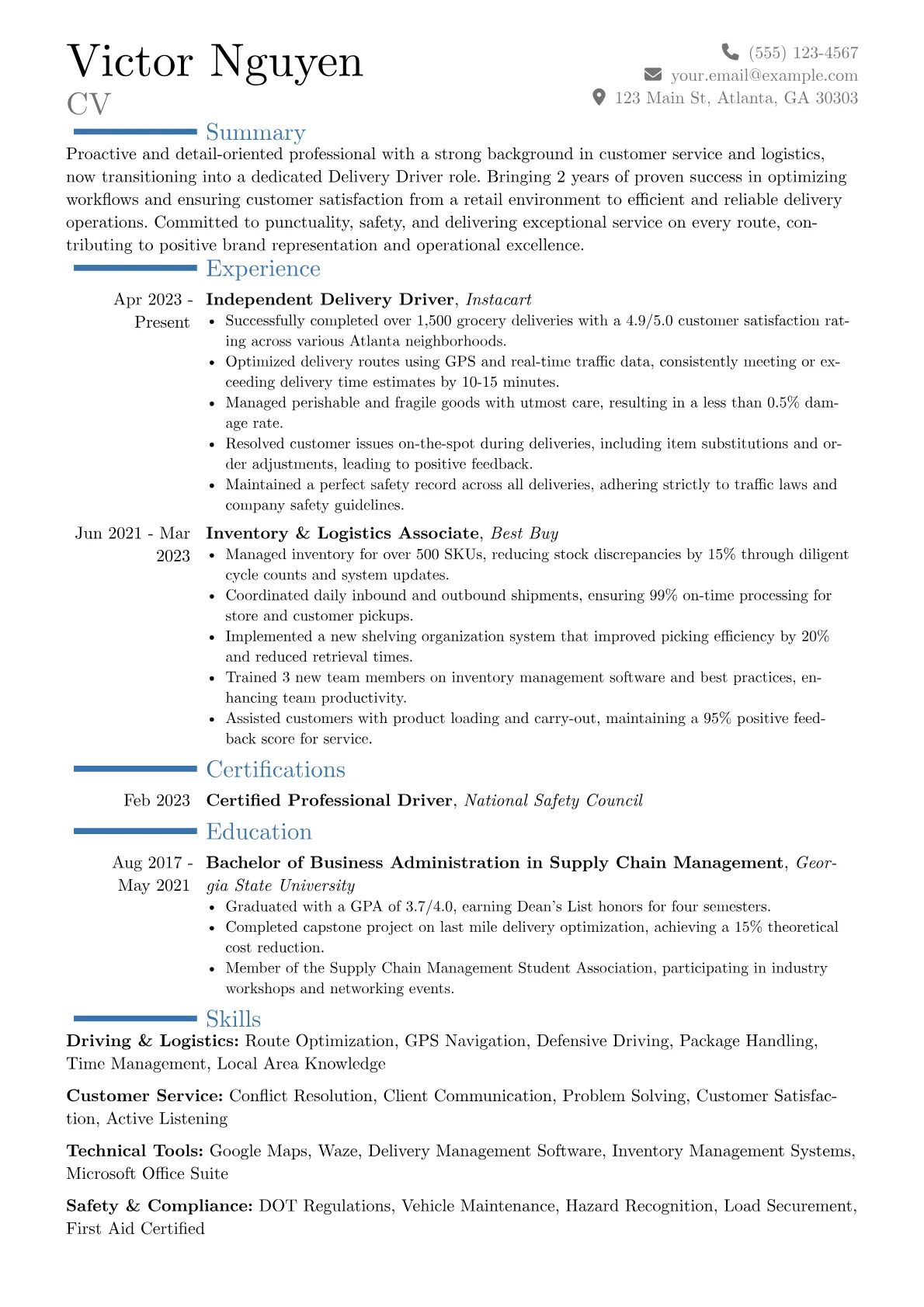 Career changer version - Page 1