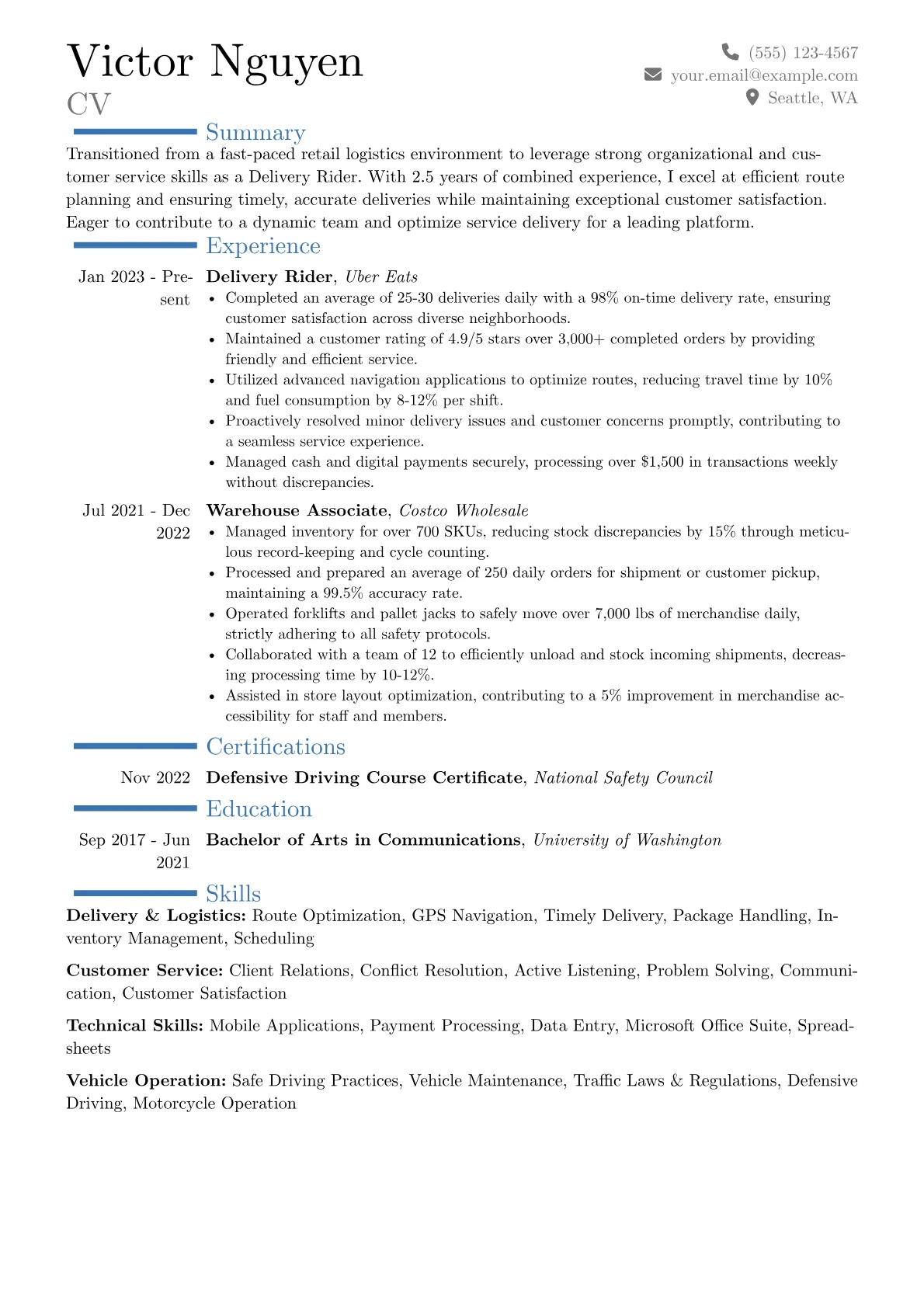 Career changer version - Page 1