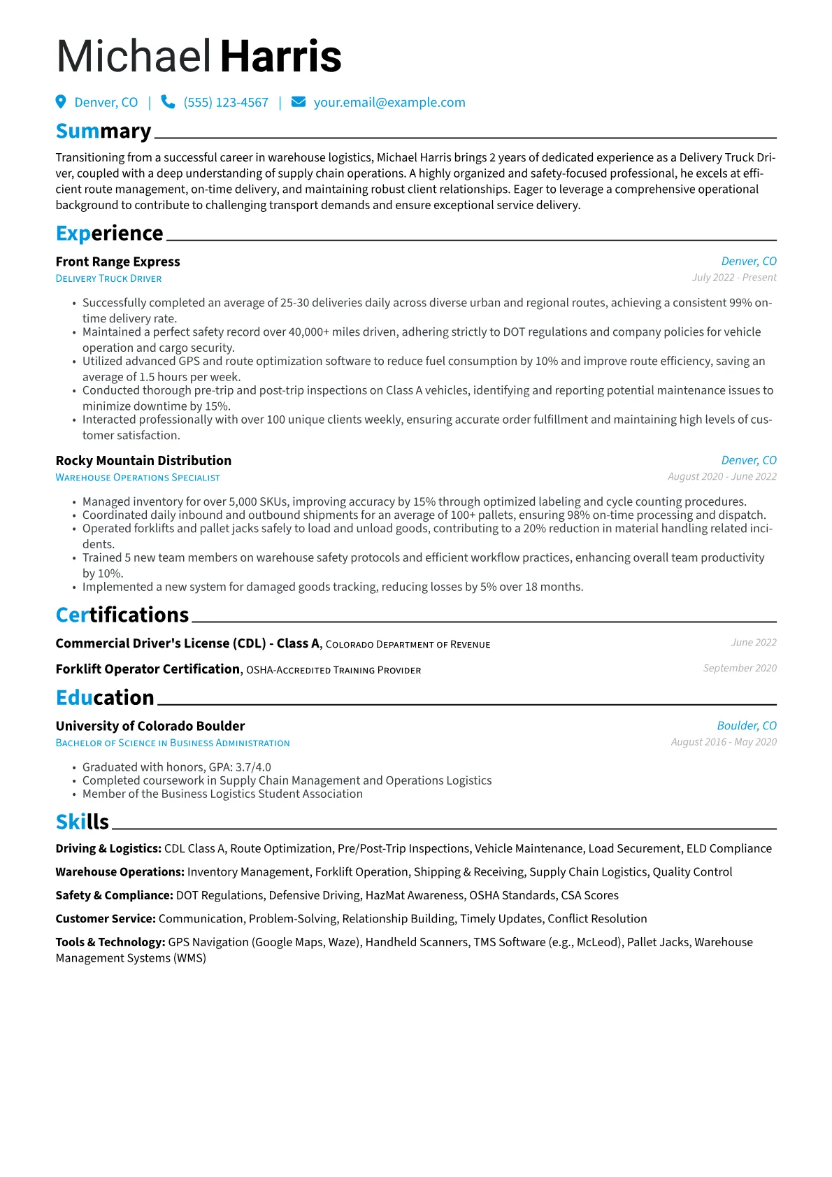 Career changer version - Page 1