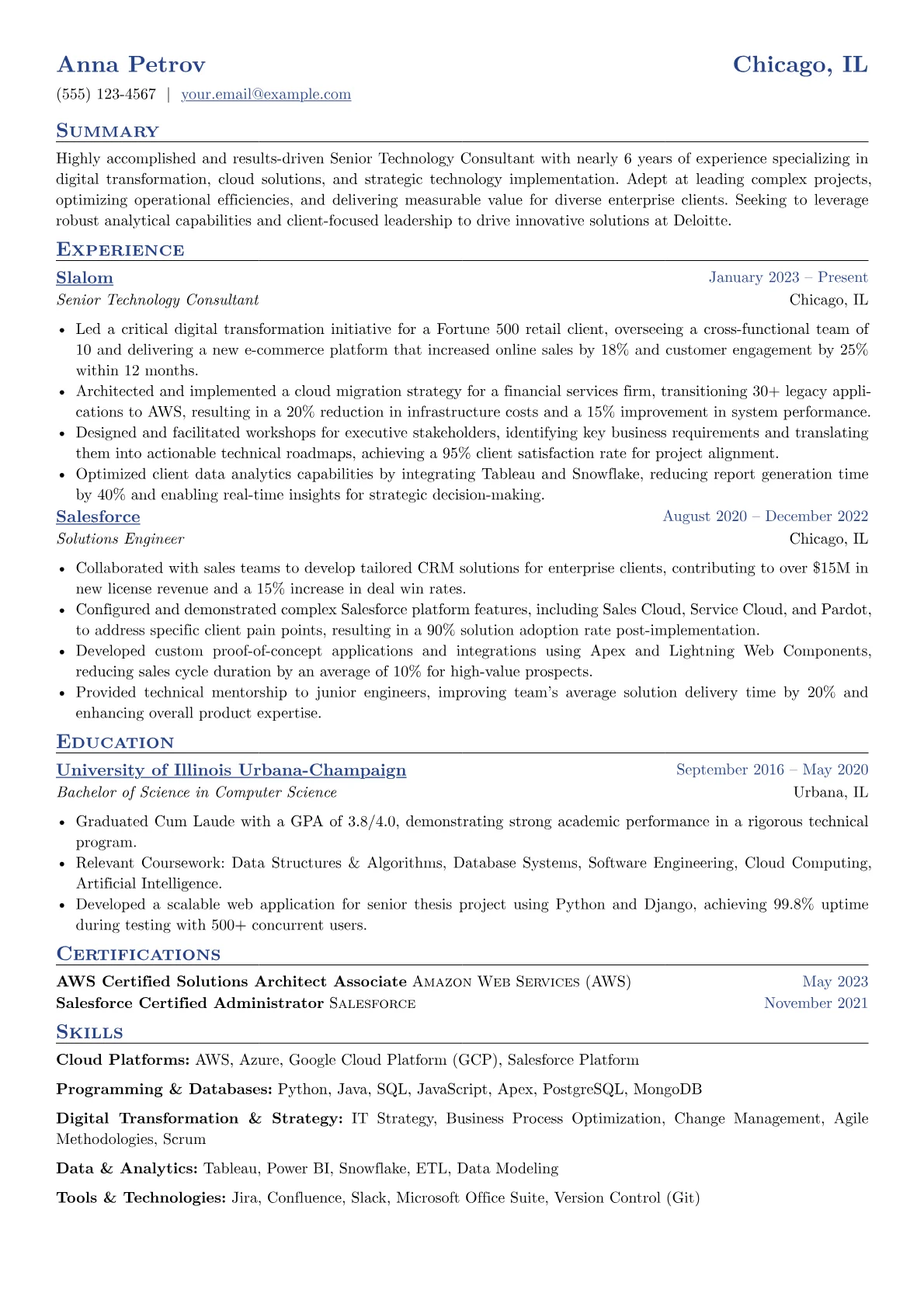 Cloud Platforms version - Page 1