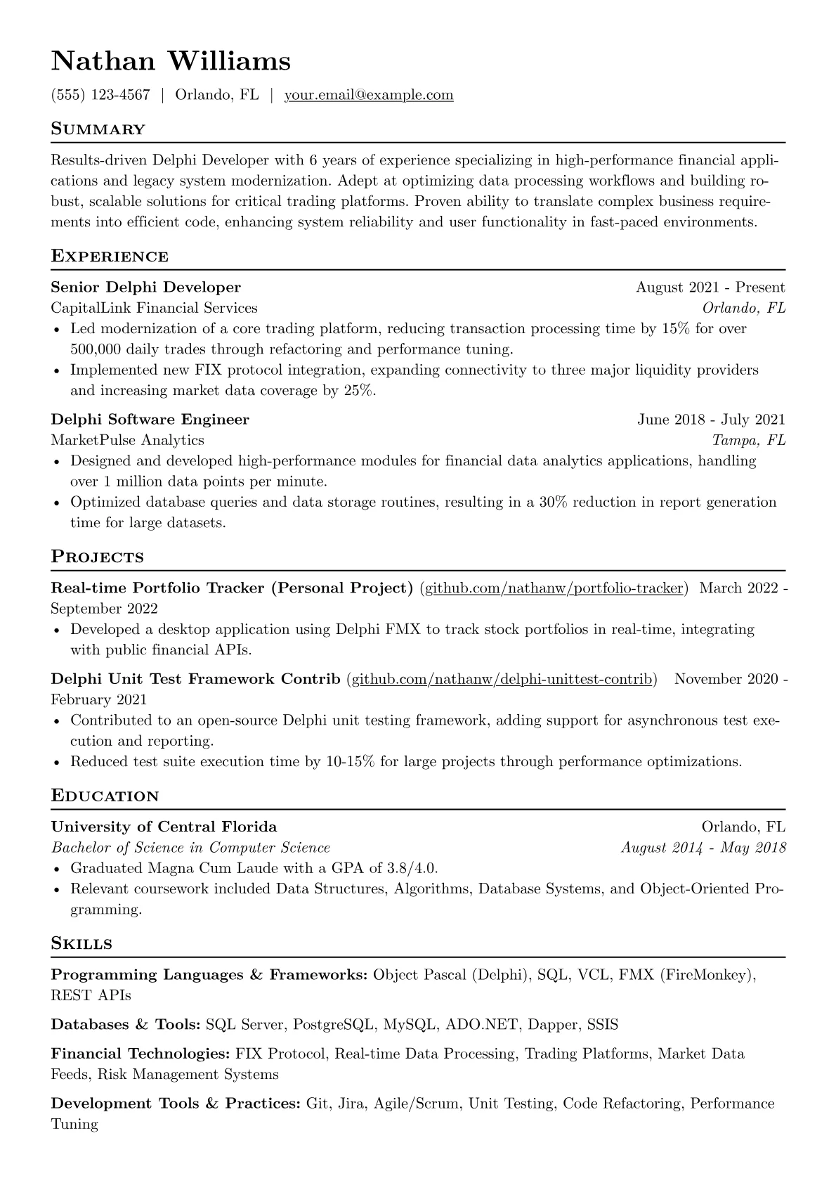 Programming Languages version - Page 1