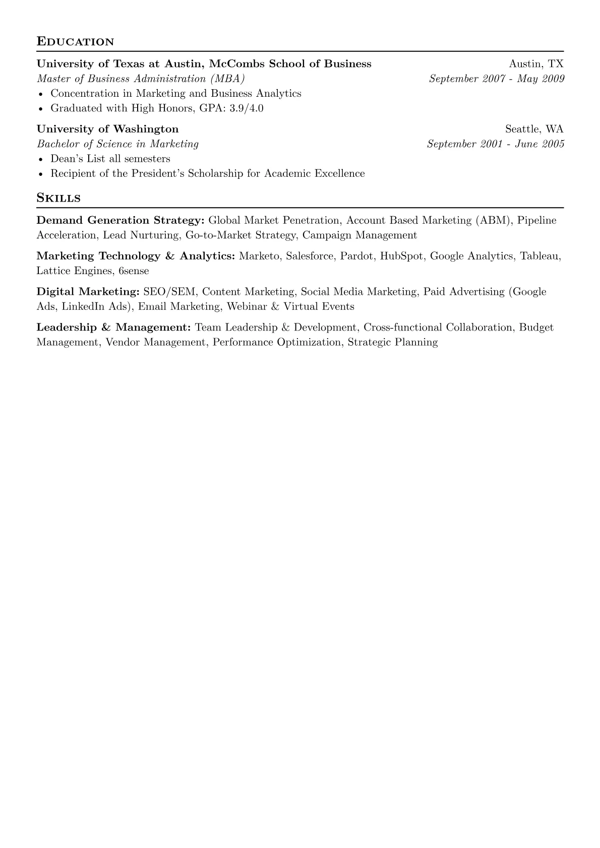Demand Generation Strategy version - Page 2