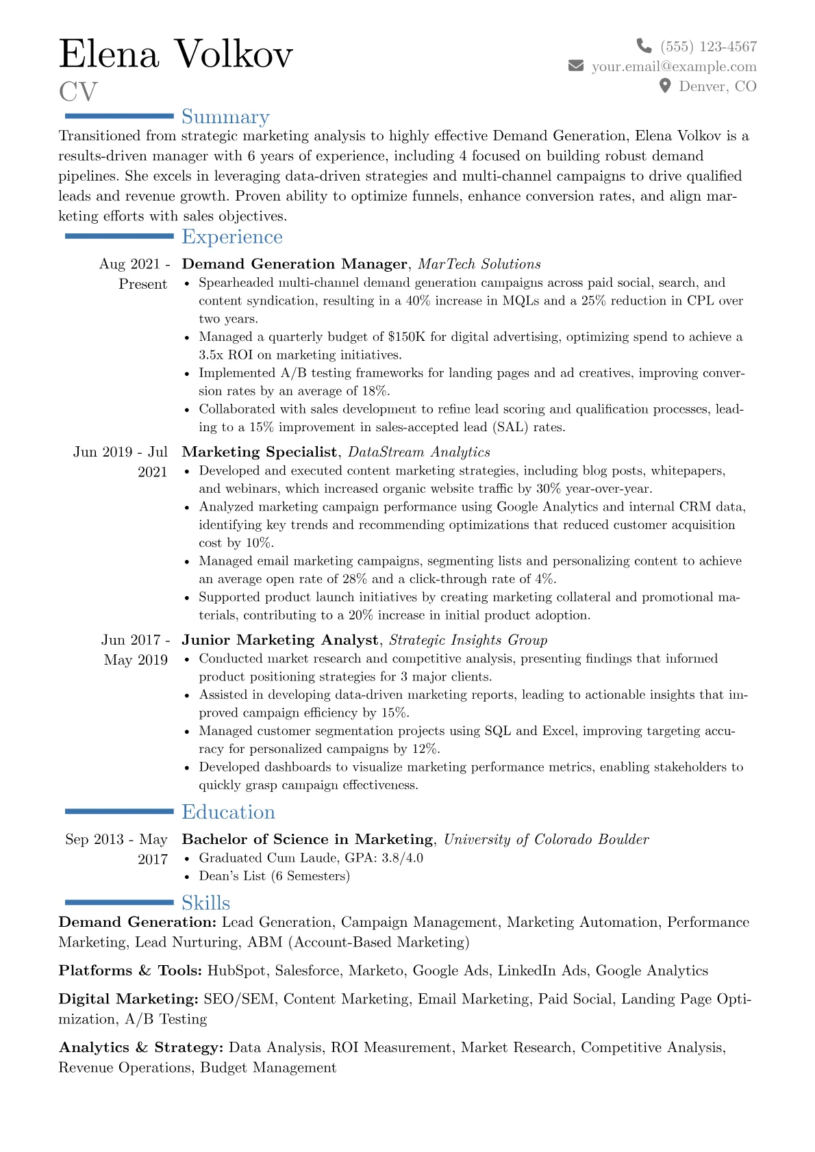 Career changer version - Page 1