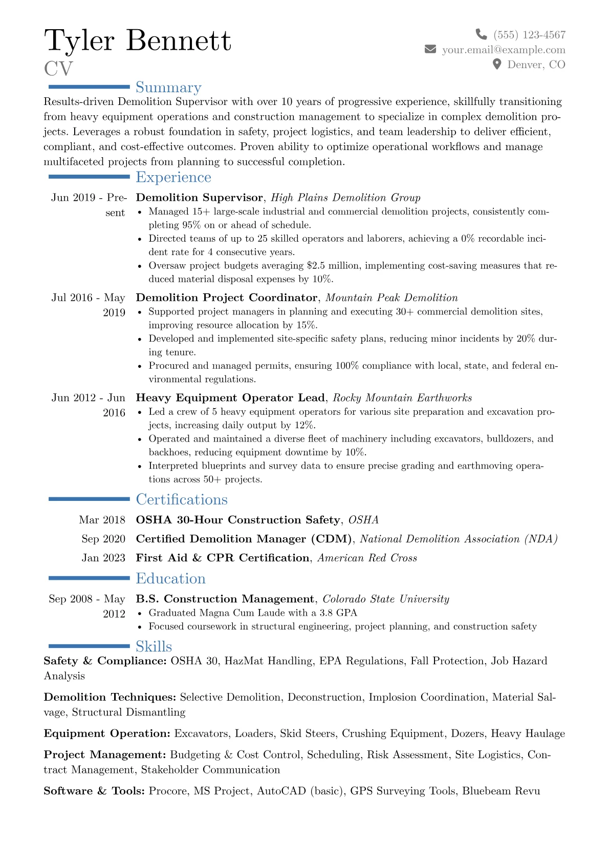 Career changer version - Page 1