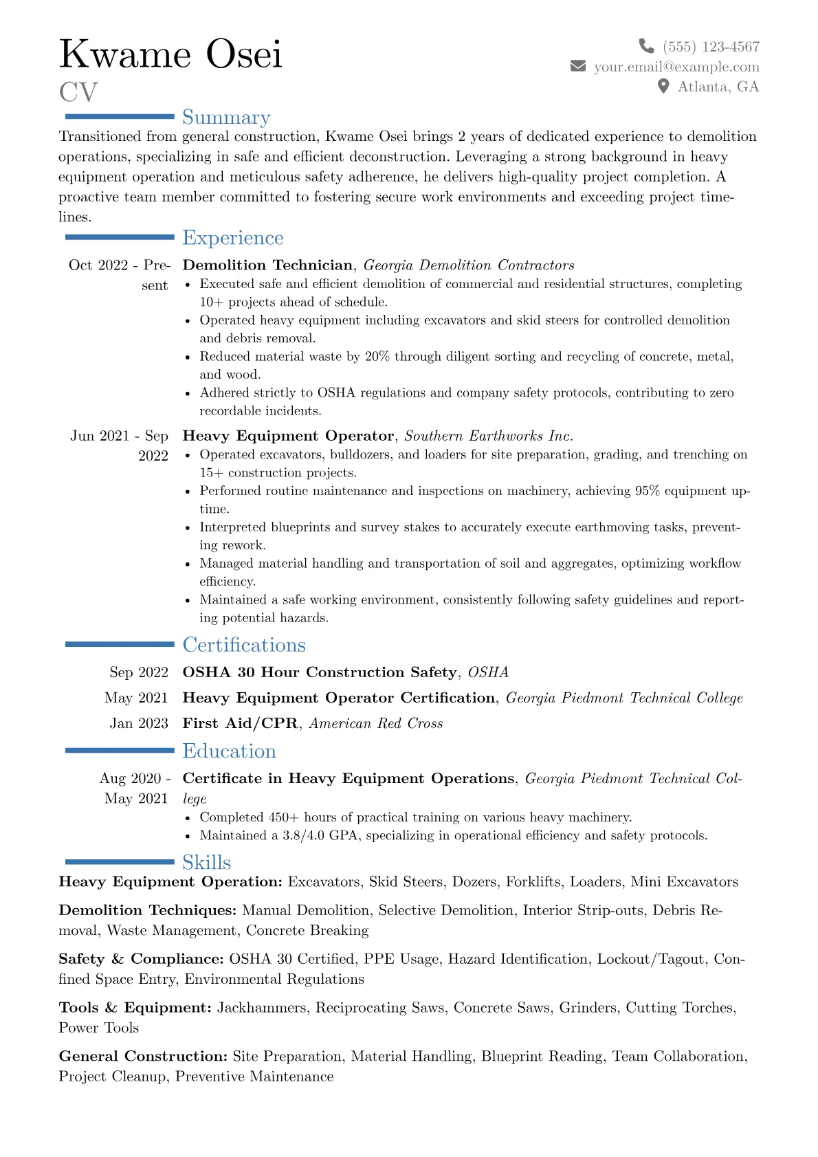 Career changer version - Page 1