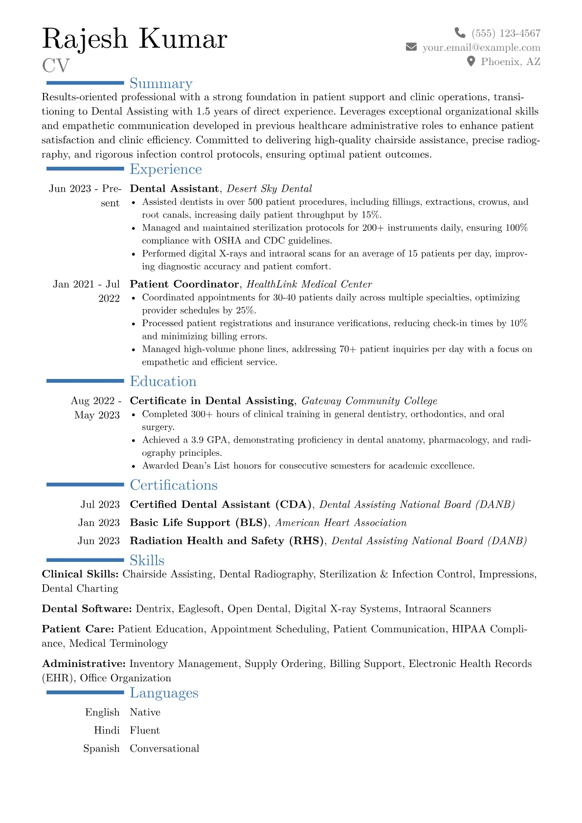 Career changer version - Page 1