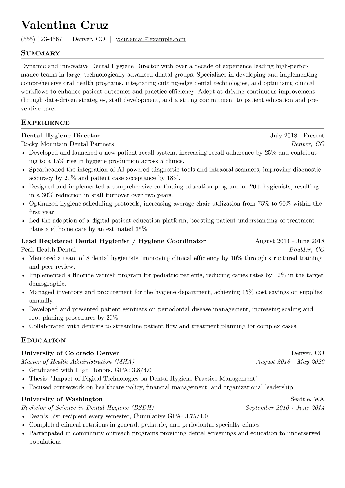 Senior Dental Hygiene version - Page 1