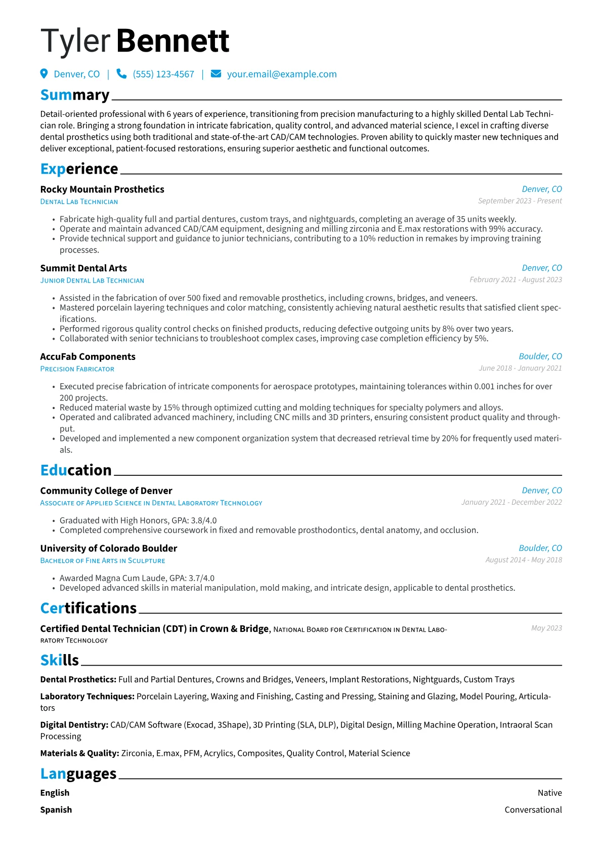 Career changer version - Page 1