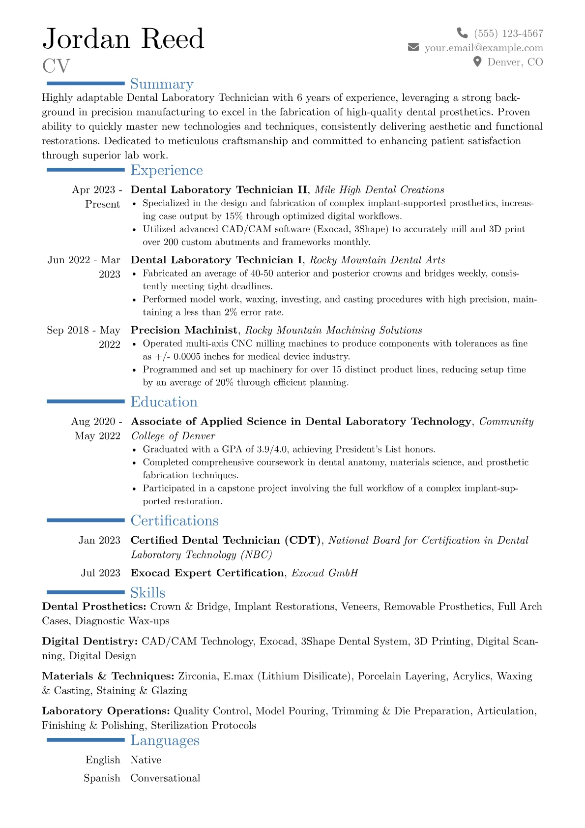 Career changer version - Page 1
