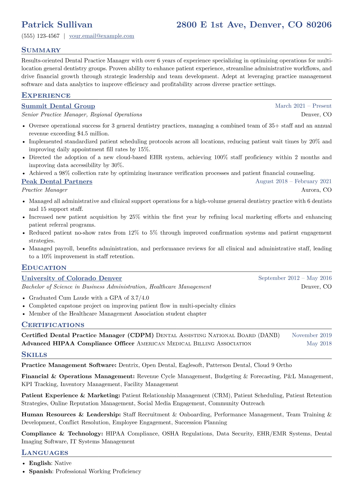 Multi-Location General version - Page 1