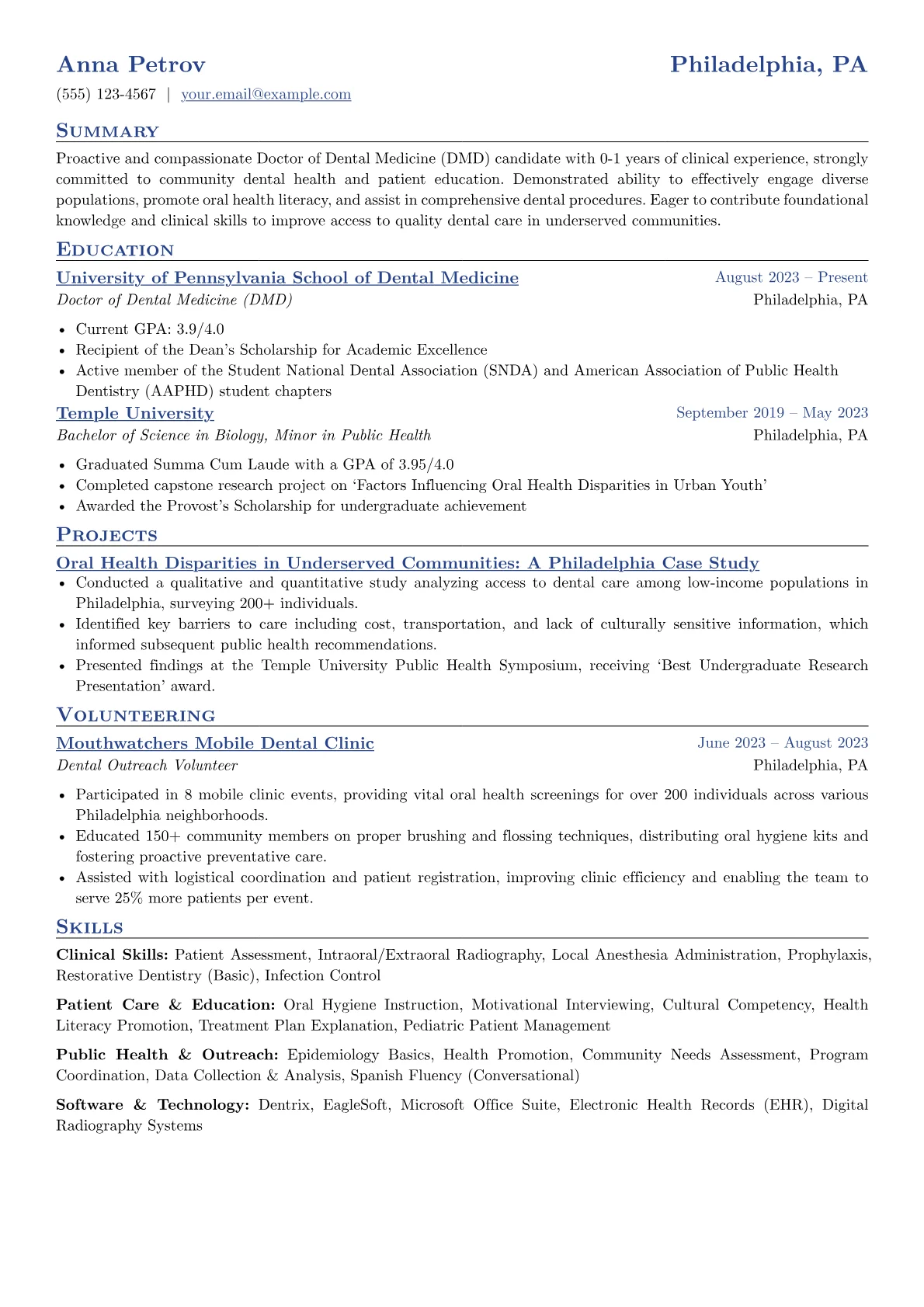 Community Dental version - Page 1