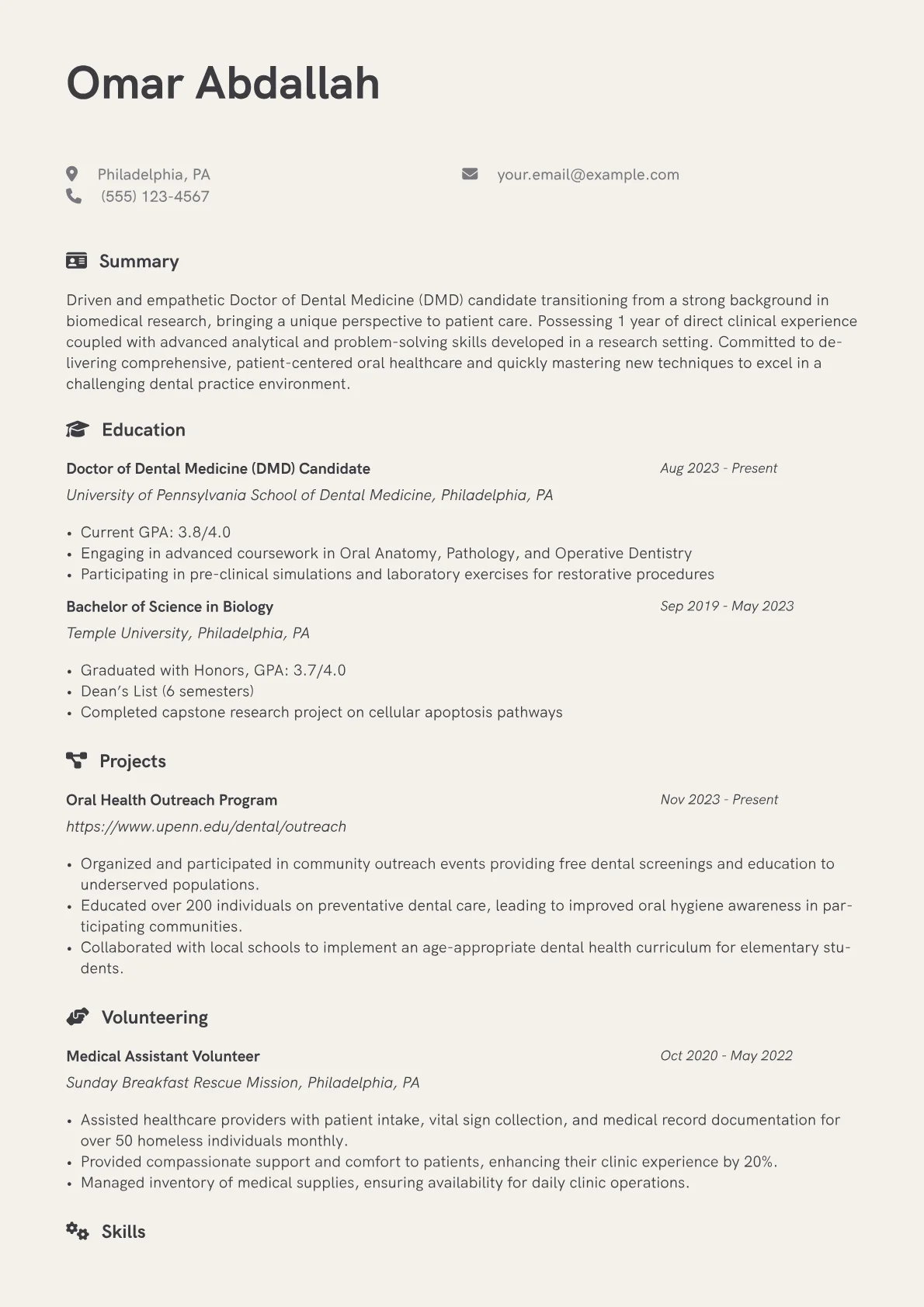Career changer version - Page 1