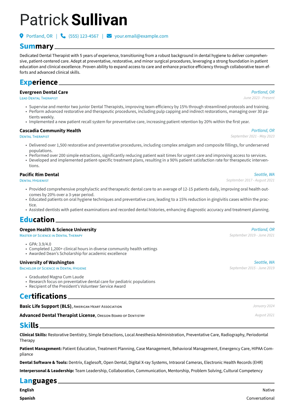 Career changer version - Page 1