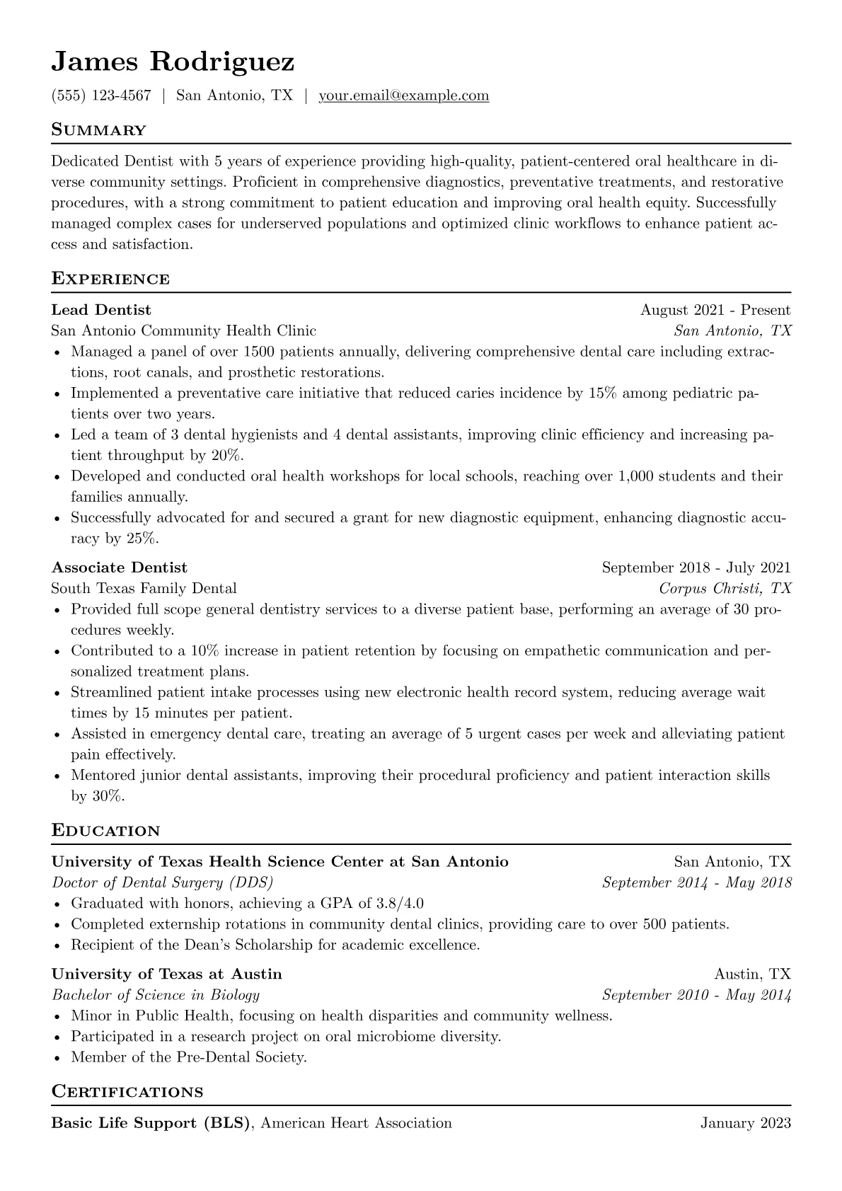Community Dental Care version - Page 1