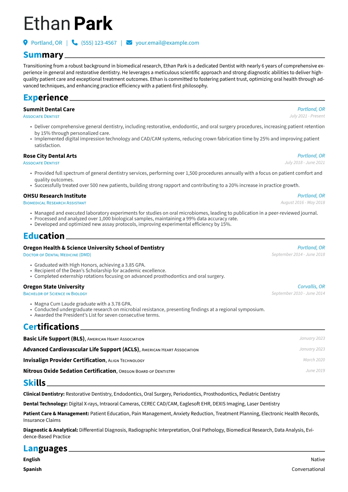 Career changer version - Page 1