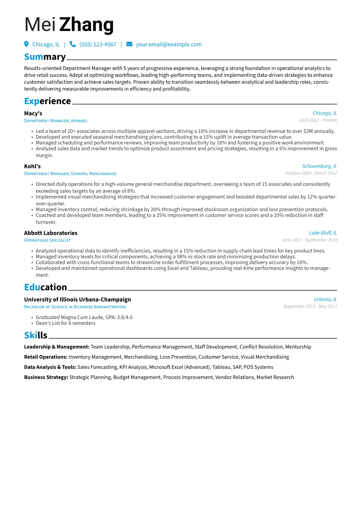 Career changer version - Page 1