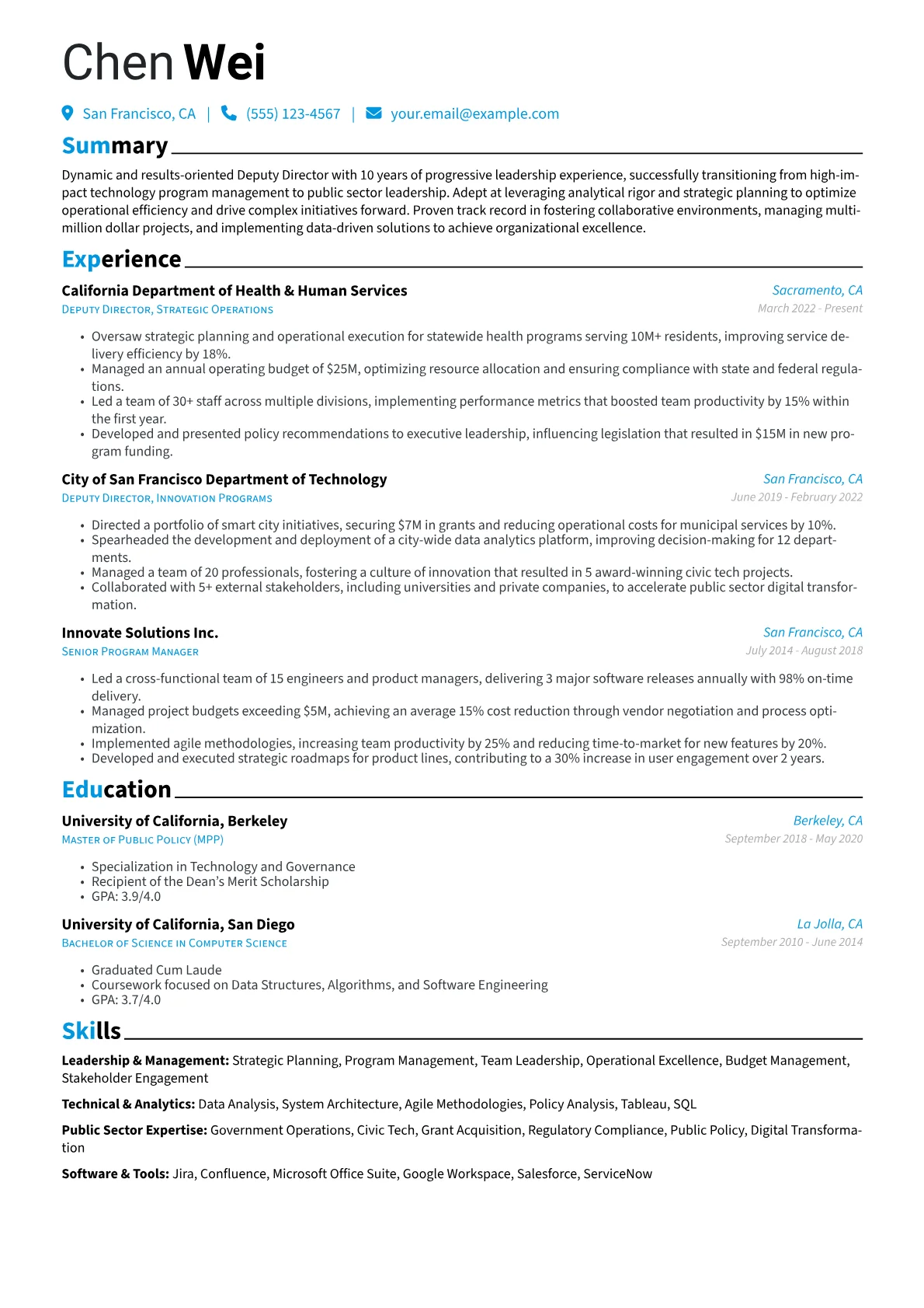 Career changer version - Page 1
