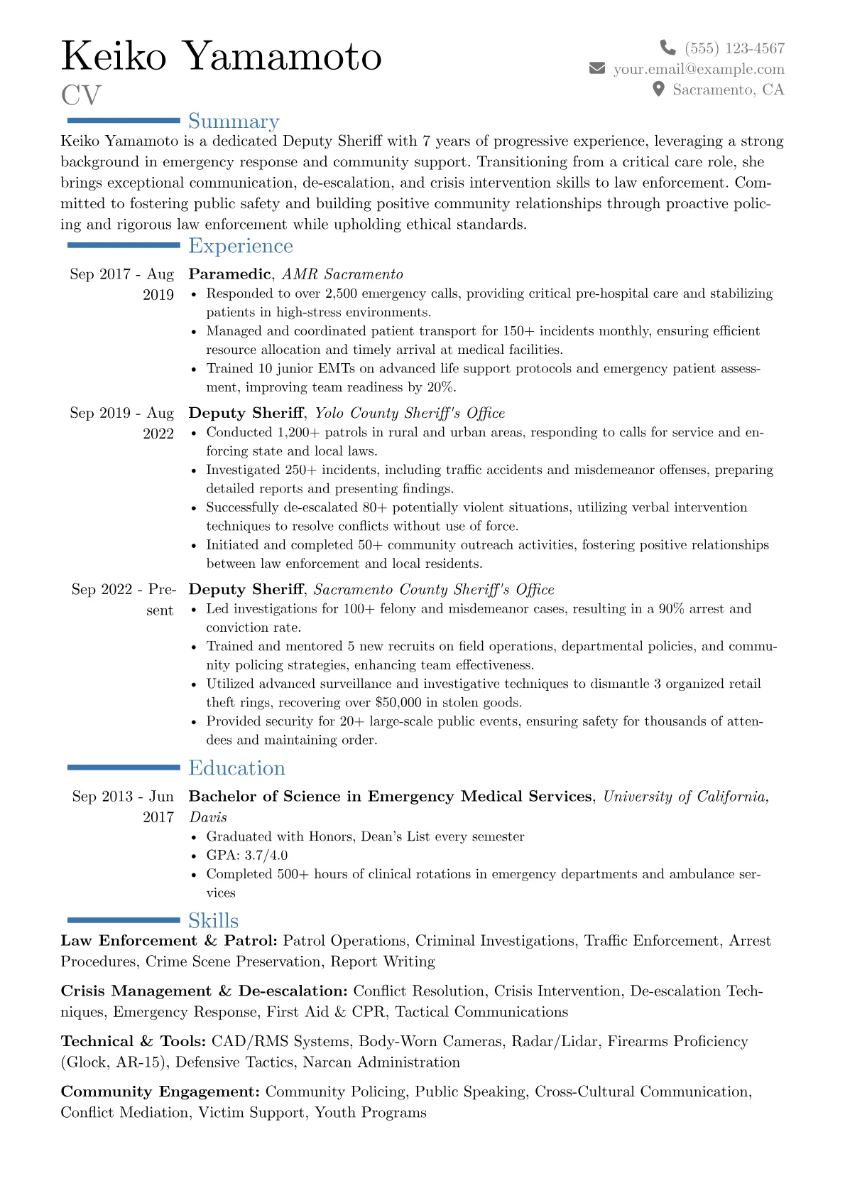 Career changer version - Page 1