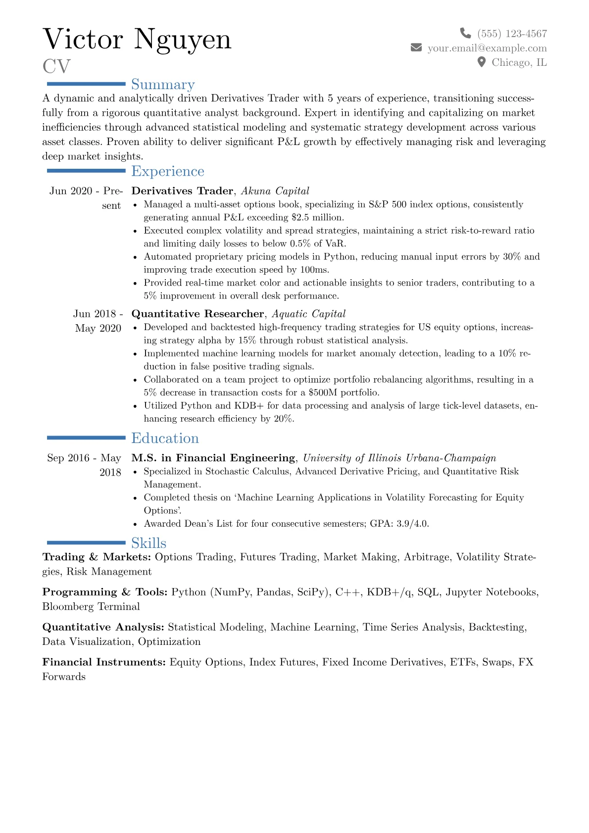 Career changer version - Page 1