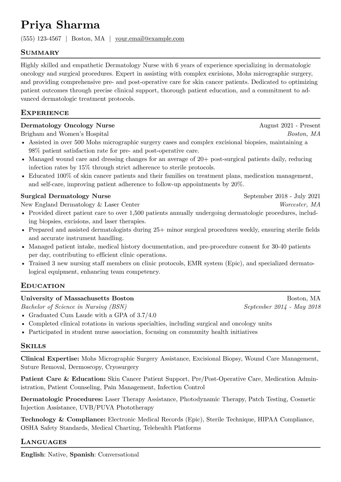 Dermatologic Oncology version - Page 1