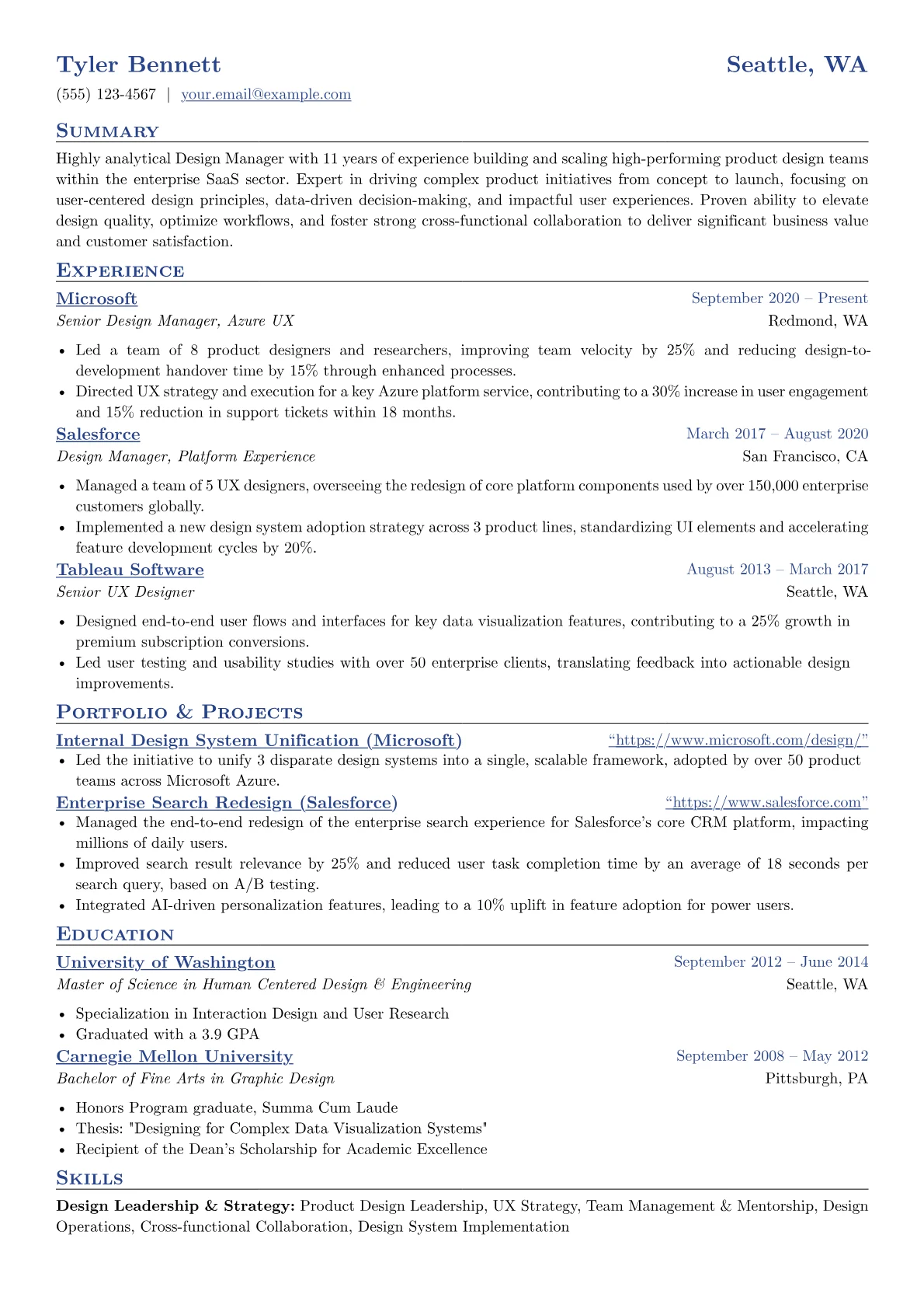 Design Manager version - Page 1